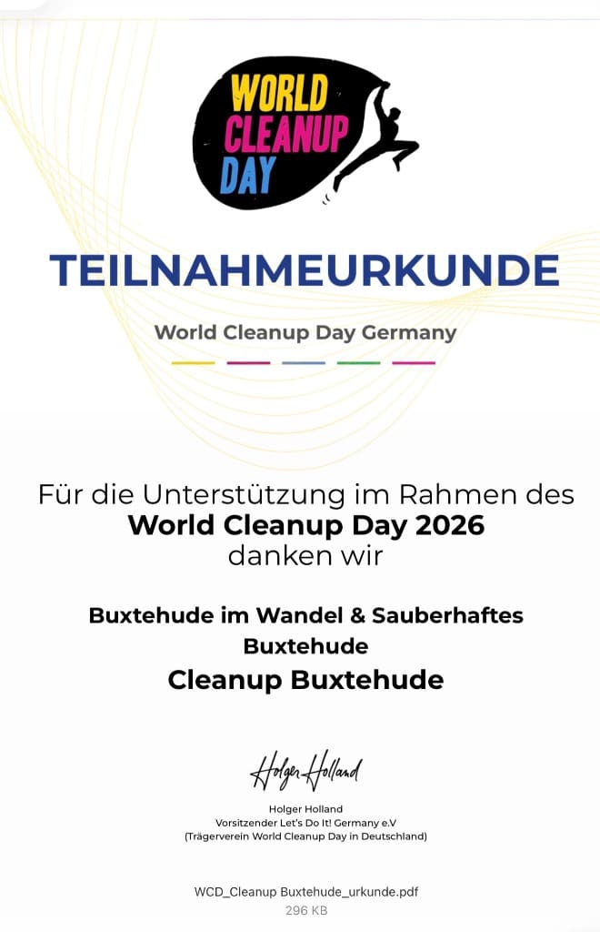 Cleanup Day 2026 Buxtehude